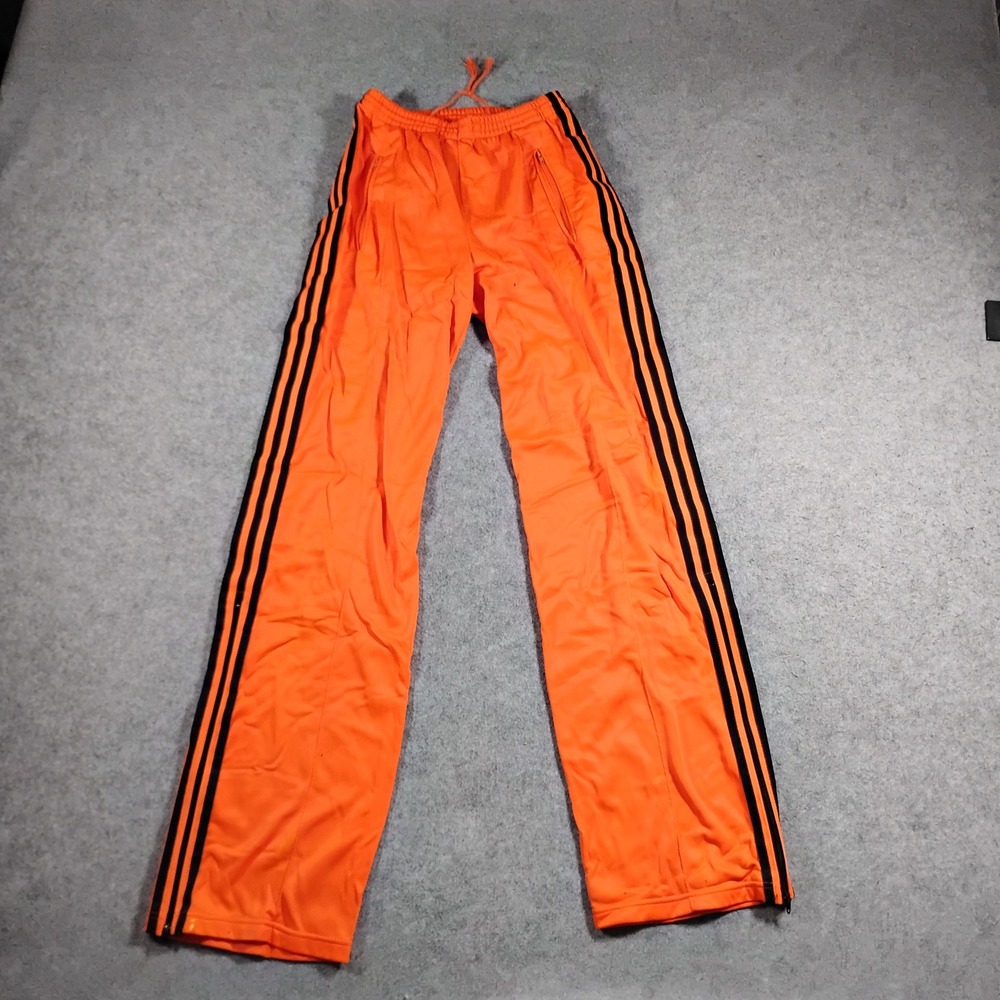 Adidas Ventex Track Pants Vintage 70s 70s Made in France Orange Mens Size S Rare